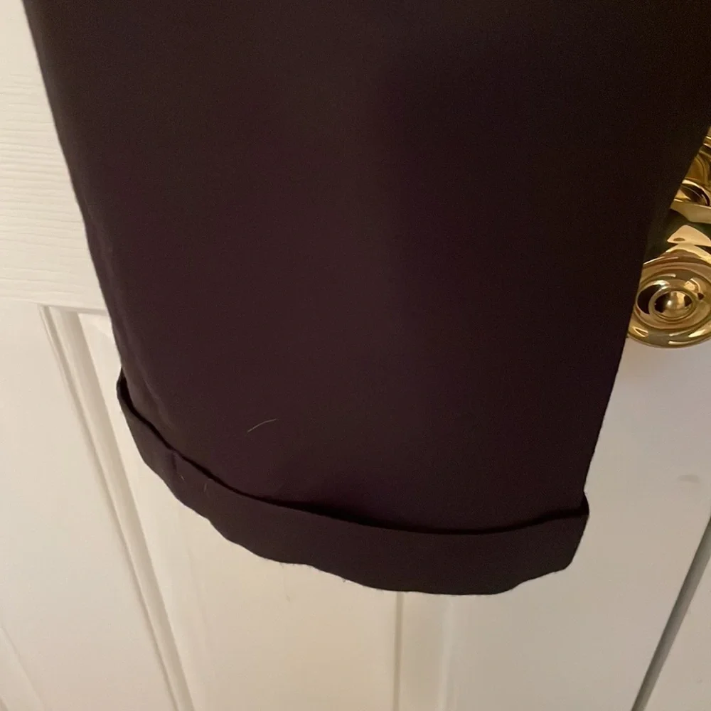 NWT Yves Saint Laurent Black Cuffed Trousers - Picture 7 of 11